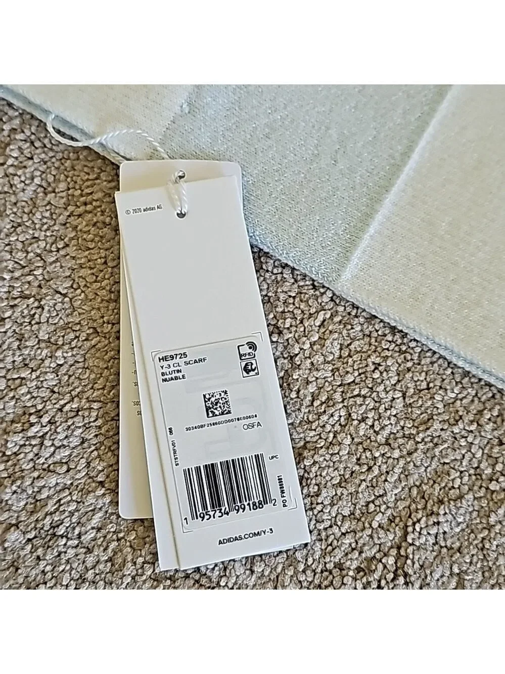 Y-3 Knit Scarves Unisex